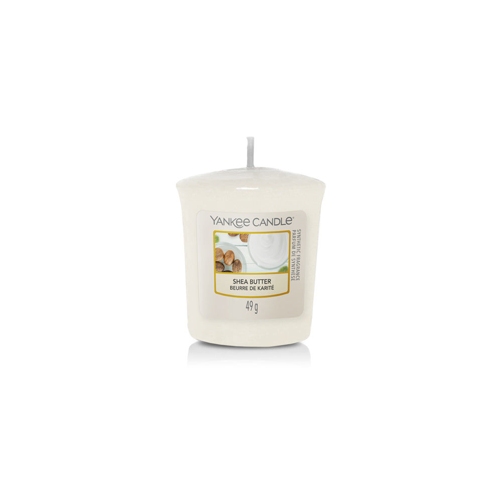 rood Yankee Candle votive geurkaarsje Shea butter