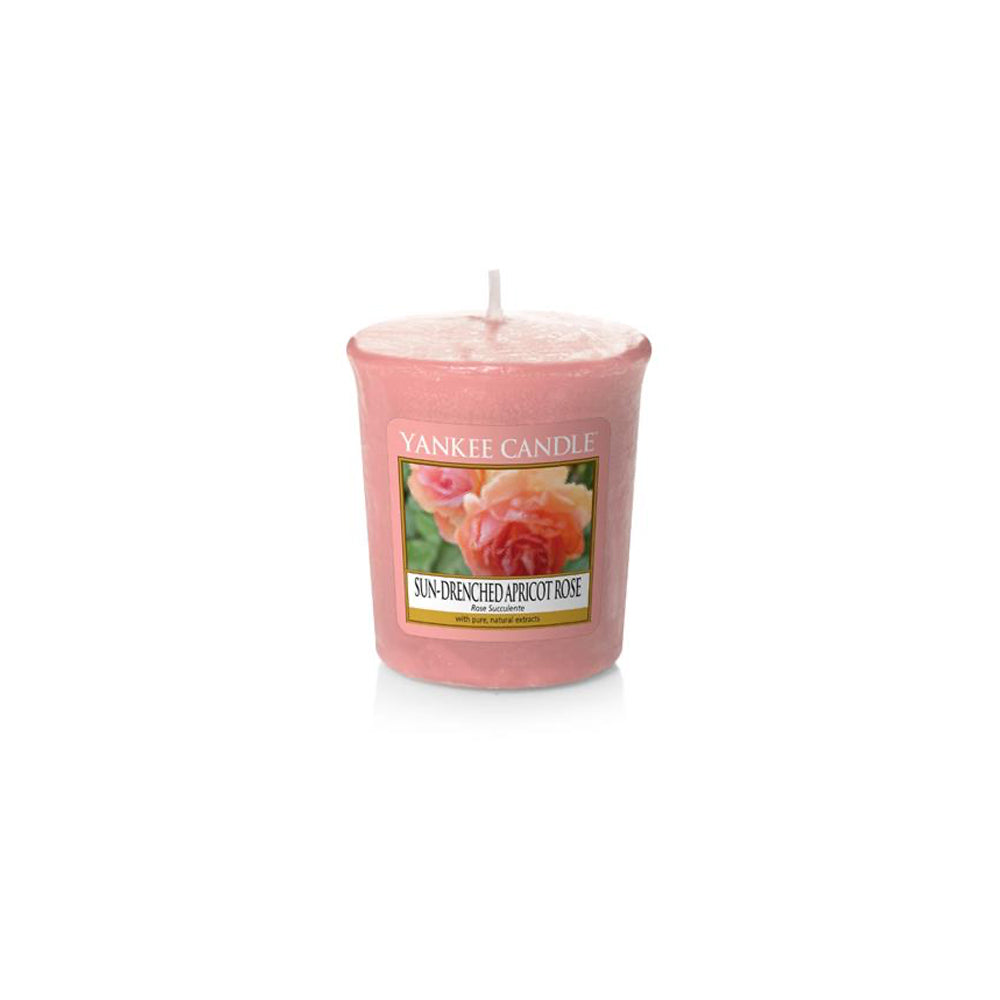 Yankee Candle votive geurkaarsje sun drenched apricot rose