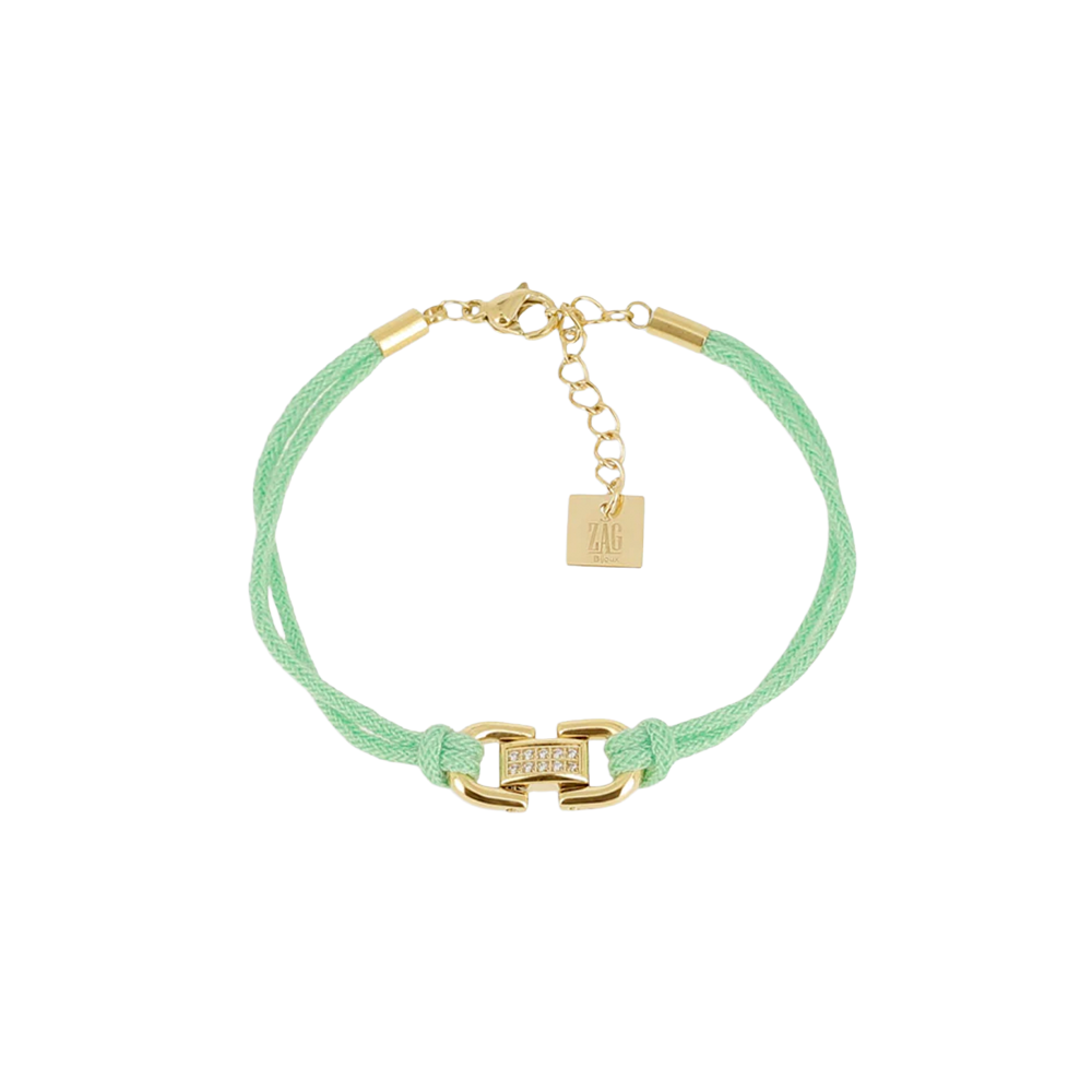 Zag Bijoux - Armband - Marinella Turquoise