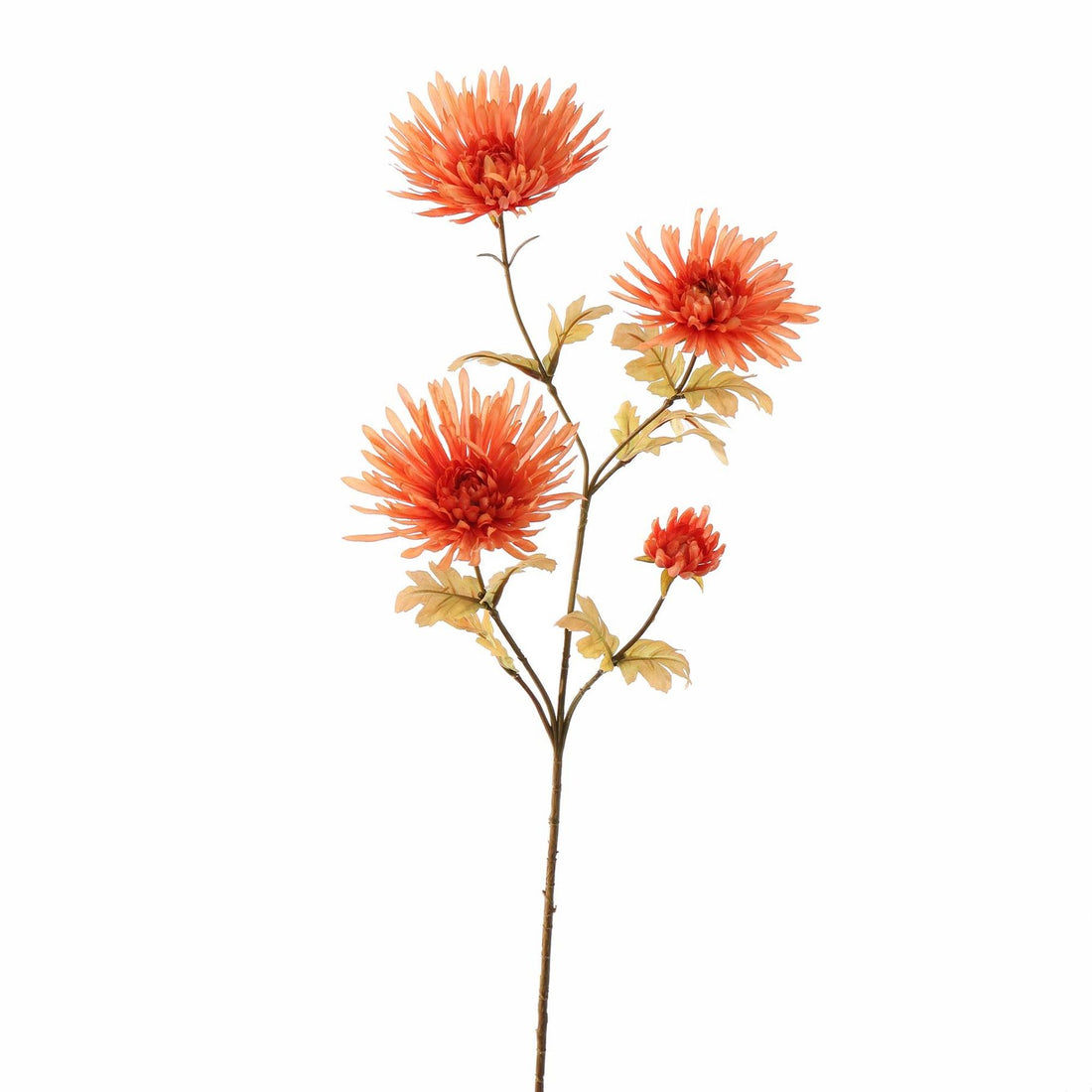 Zijden Bloemen - Gerbera Tak - Oranje