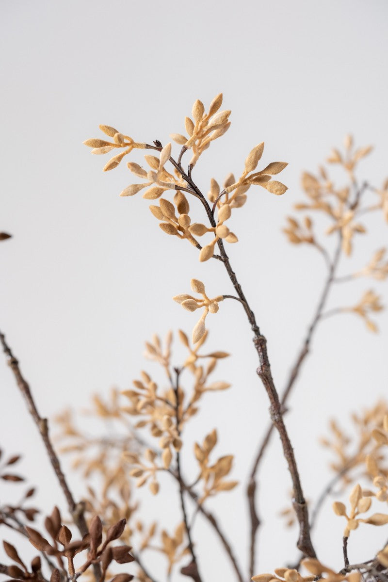 Zijden Bloemen - Silk-ka - Bessen Tak Bruin