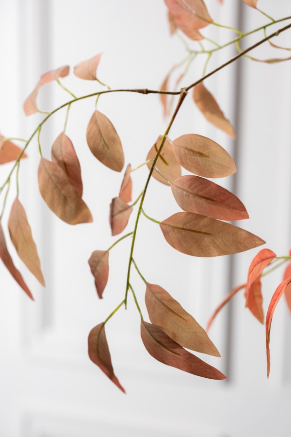 Zijden Bloemen - Silk-ka - Bladtak Bruin