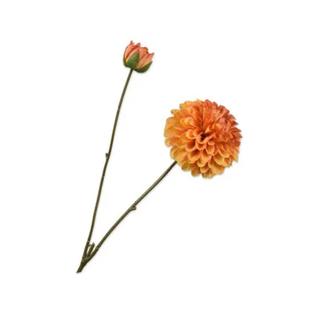 Zijden Bloemen - Silk-Ka - Dahlia Oranje