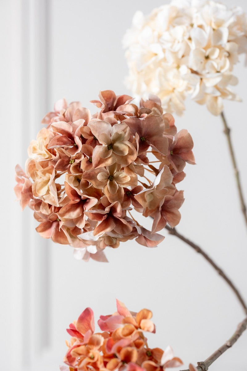 Zijden Bloemen - Silk-ka - Hortensia Mauve