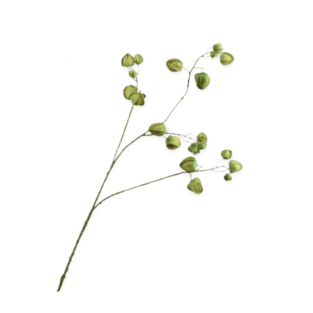 Zijden Bloemen - Silk-Ka - Physalis Tak Groen