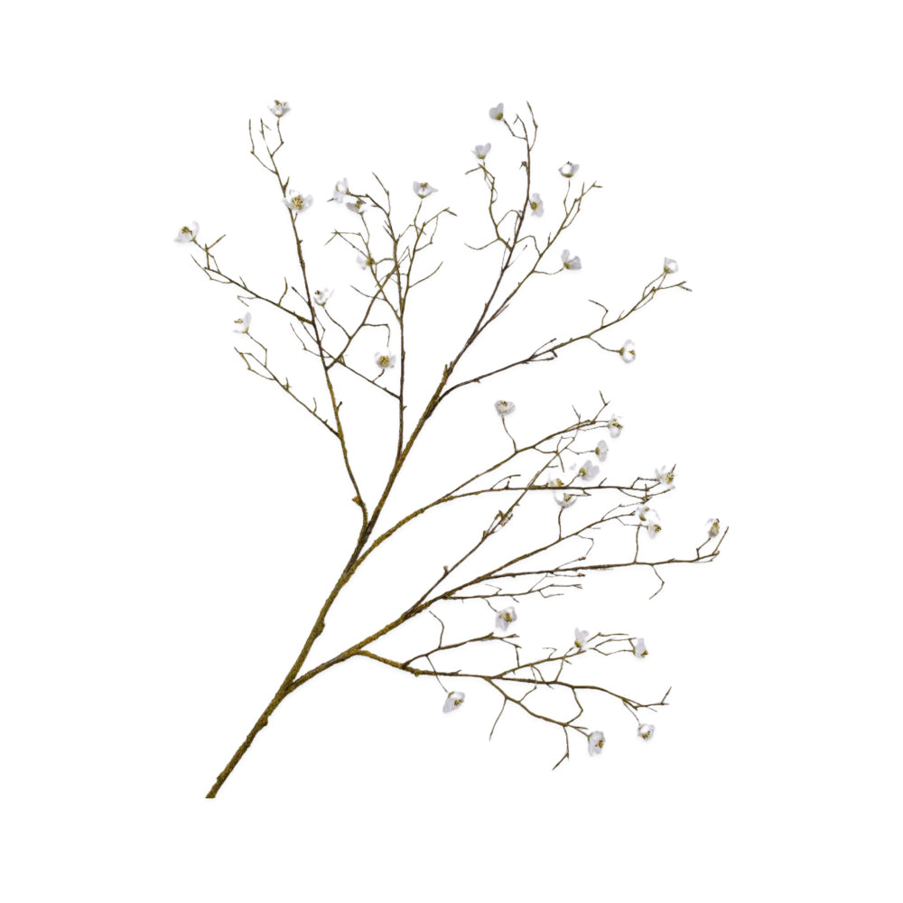 Zijden Bloemen - Silk-Ka - Tak Met Witte Bloesem