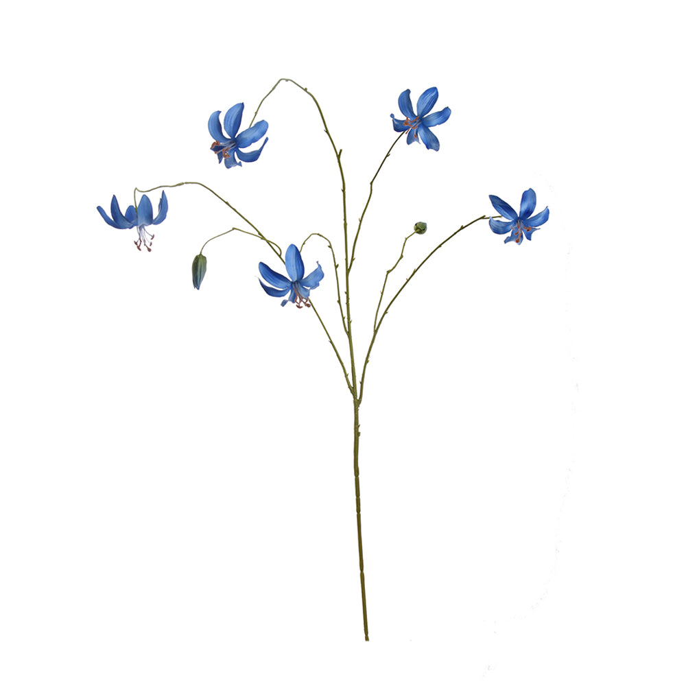 Zijden Bloemen - Turkse Lelie Blauw