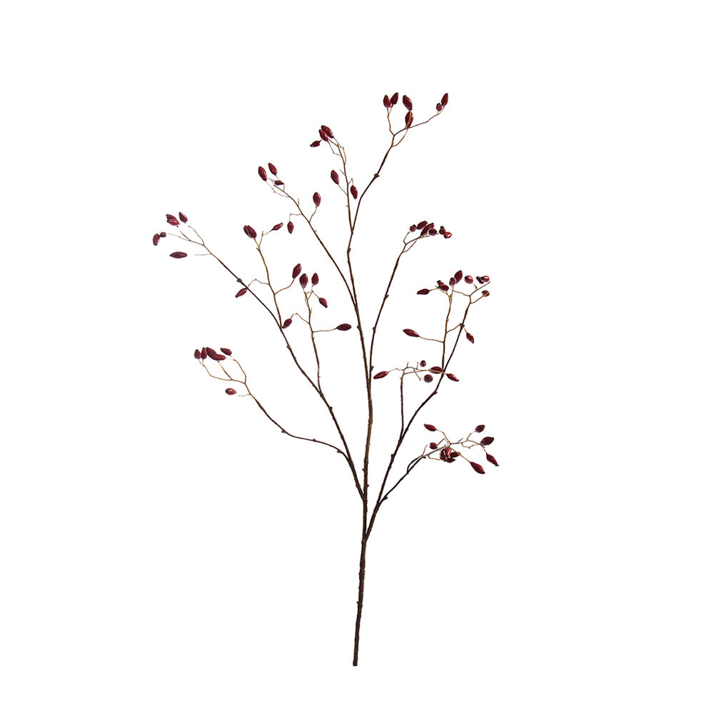 Zijden Bloemen - Rozenbotteltak Rood