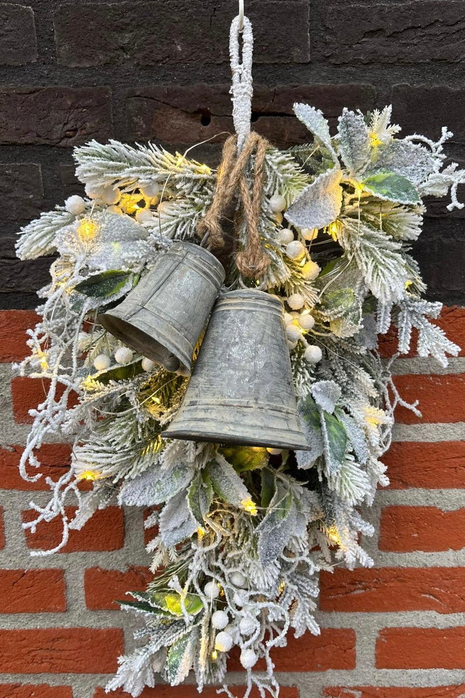 Winter Special - Deurhanger - Kerstbellen &amp; Lampjes