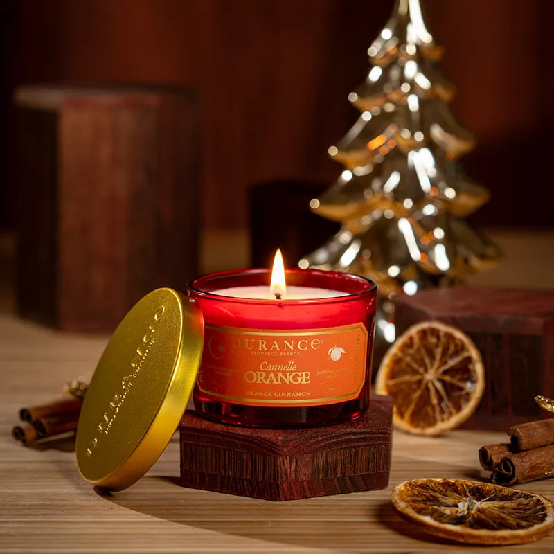 Durance - Geurkaarsje Small - Orange Cinnamon