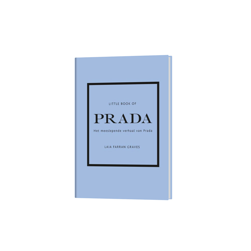 blauw tafelboek little book of prada