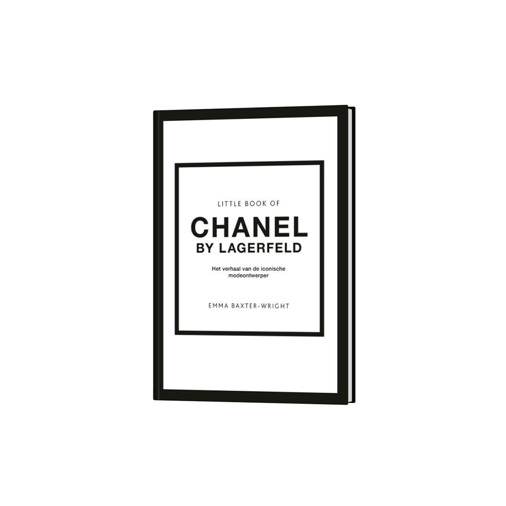 wit met zwart tafelboek little book of Chanel by Lagerfeld