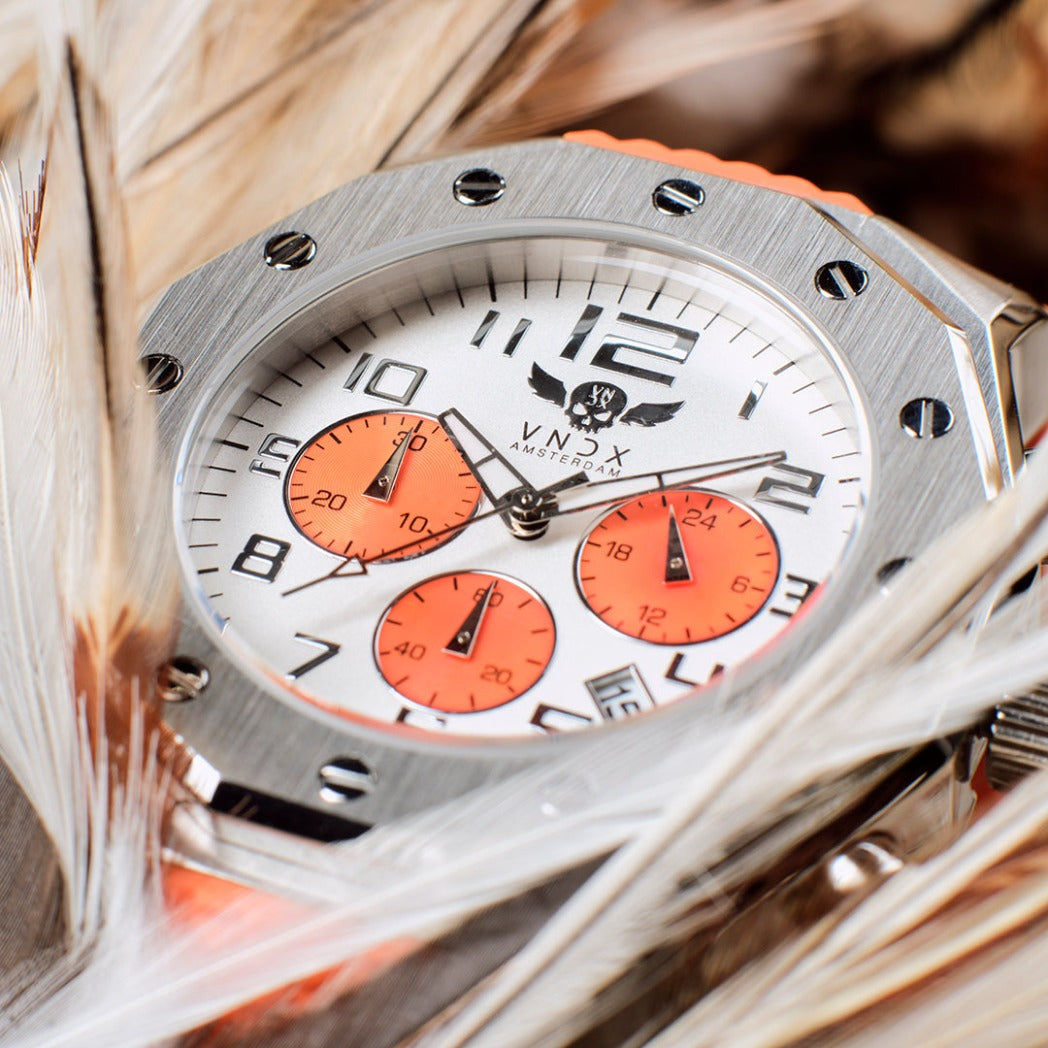 Ibiza Rebel Two-Tone Zilver Oranje