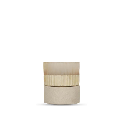 Bombyxx - Windlicht - Oberina Smoke / Beige - Small