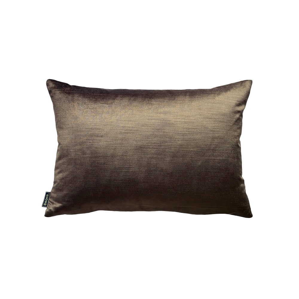Brons Kussen - Luxus Chocolate