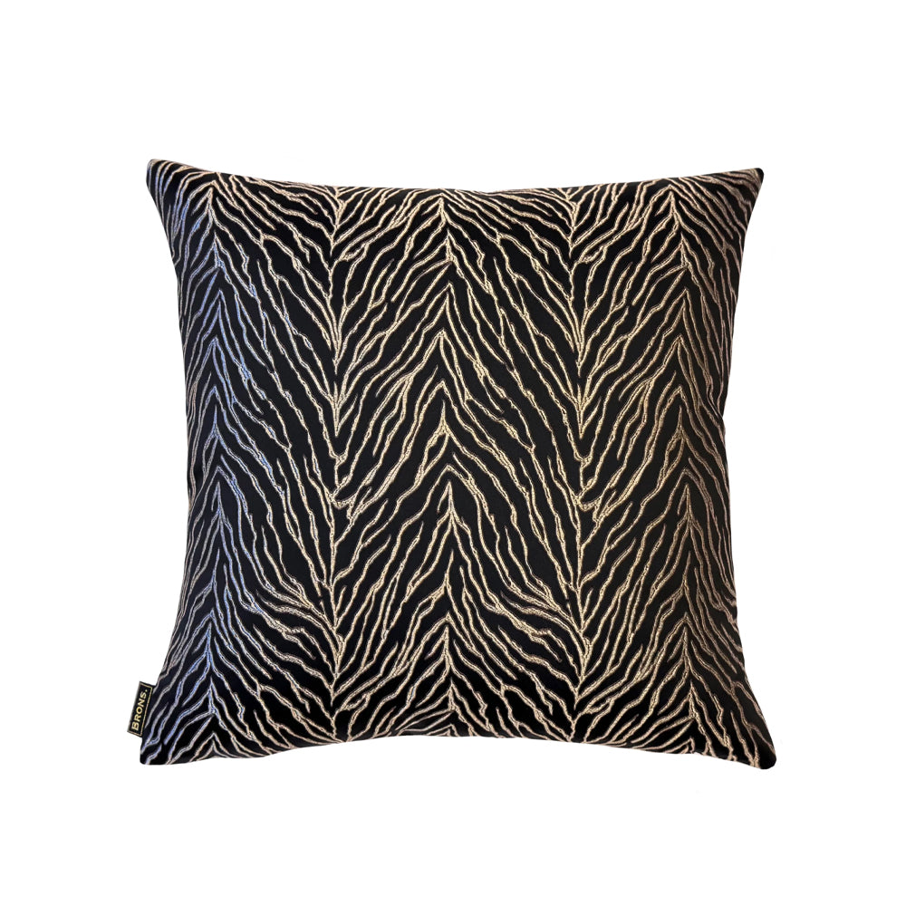 Brons Kussen - Manifesto Zwart