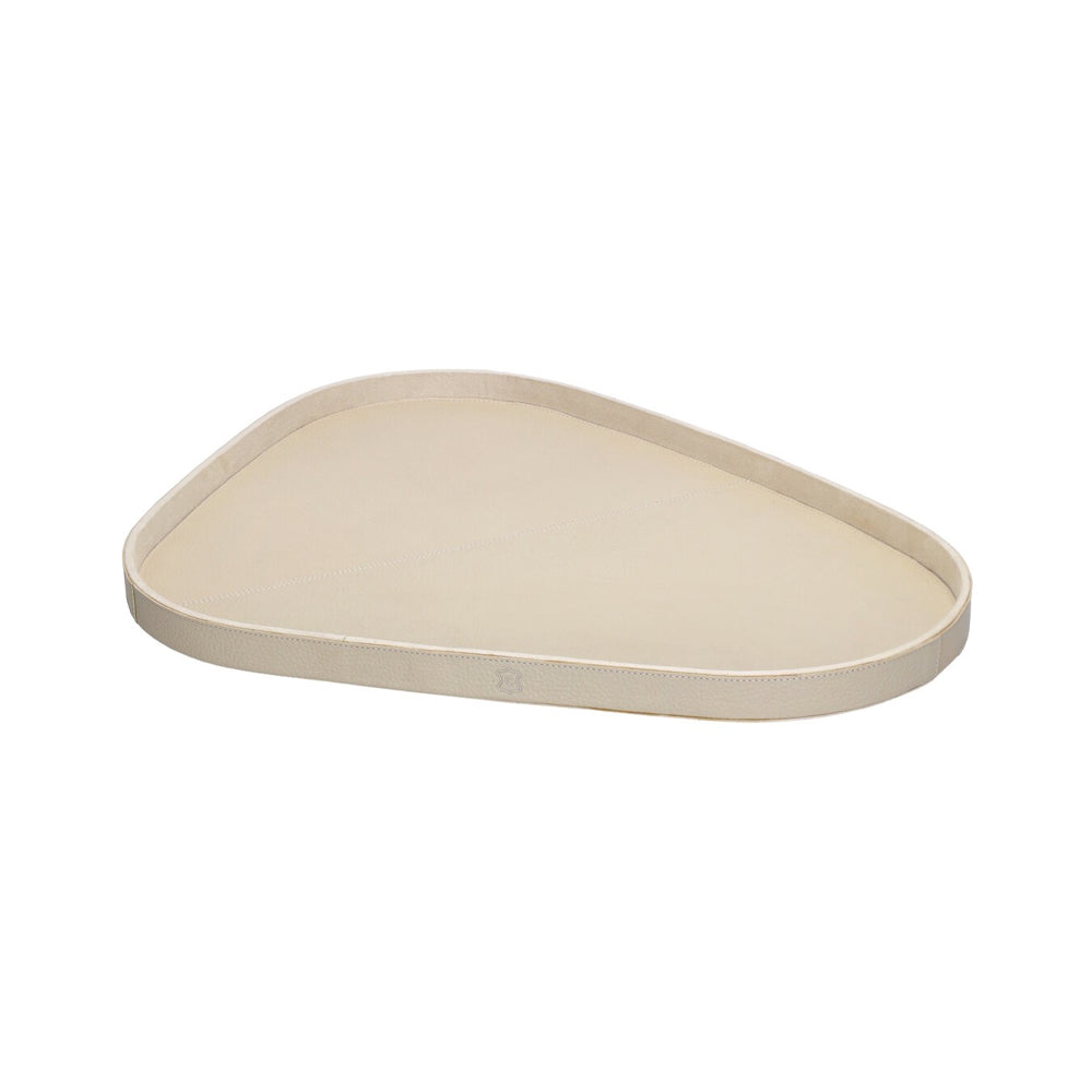 Chamada Plateau - Lotte L - Organisch - Beige Leer