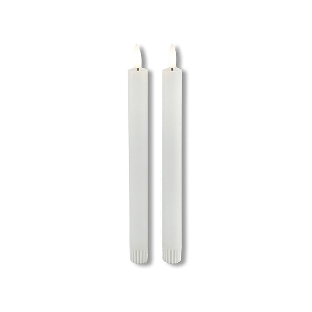 Led Kaars - Countryfield - Dinerkaarsen - Wit