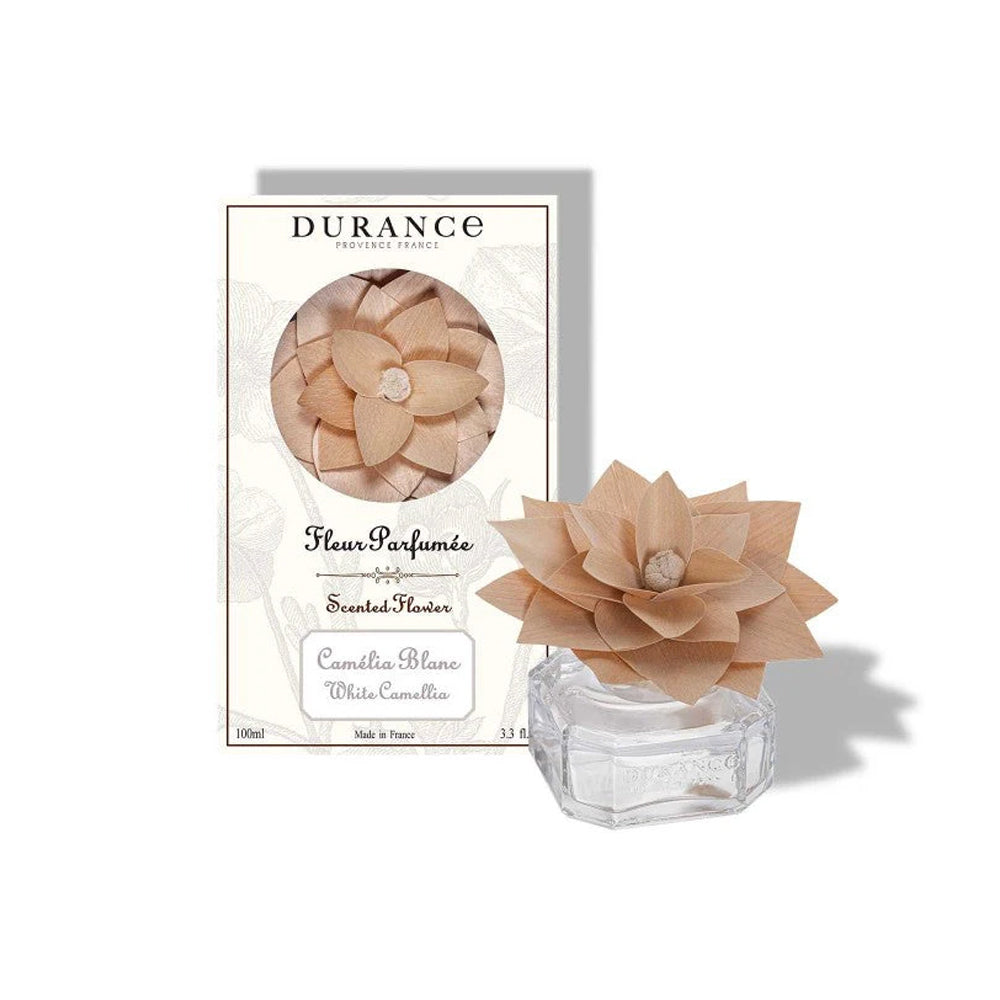 Durance geurbloem in de geur White Camellia.