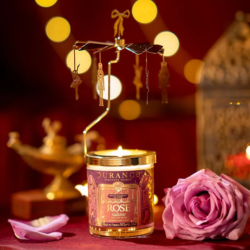 Durance - Geurkaars Carrousel - Sultan Rose