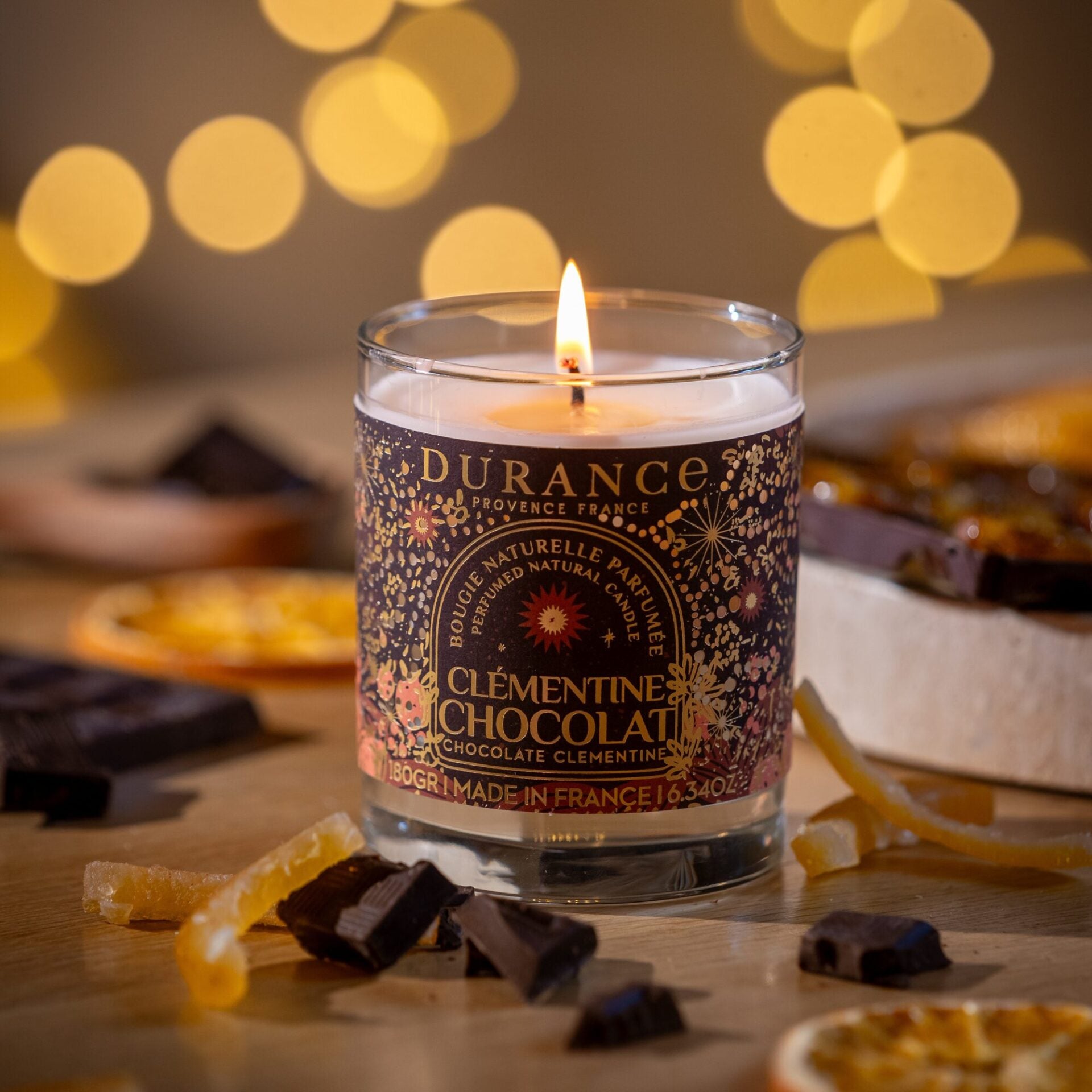 Durance - Geurkaars - Chocolate Clementine