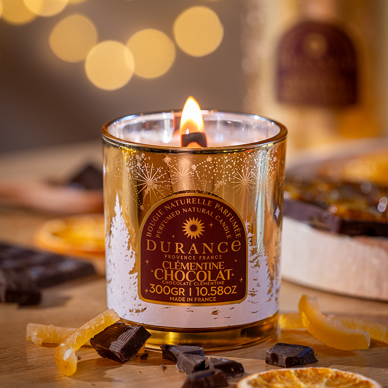 Durance - Geurkaars Large - Chocolate Celmentine