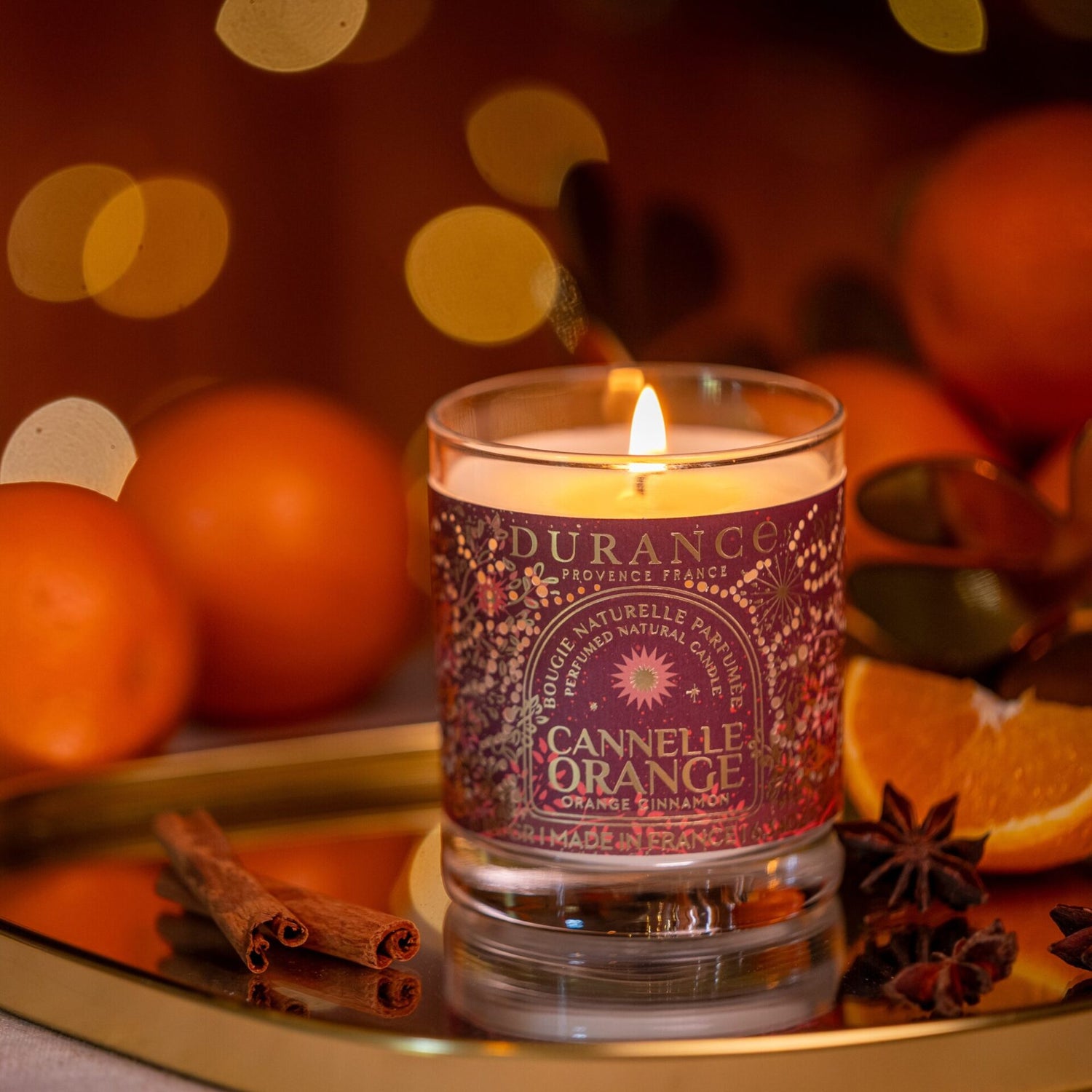 Durance - Geurkaars - Orange Cinnamon