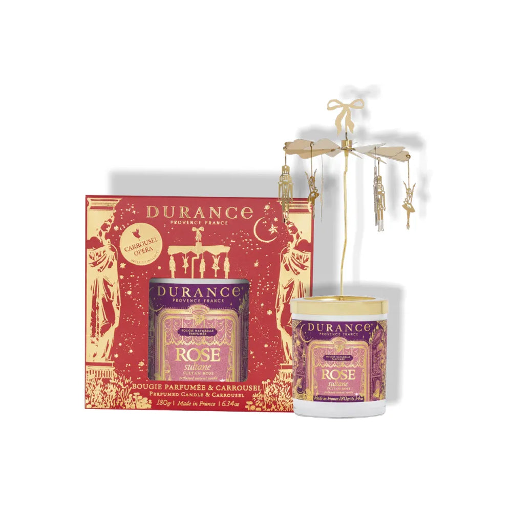 Durance - Geurkaars Carrousel - Sultan Rose
