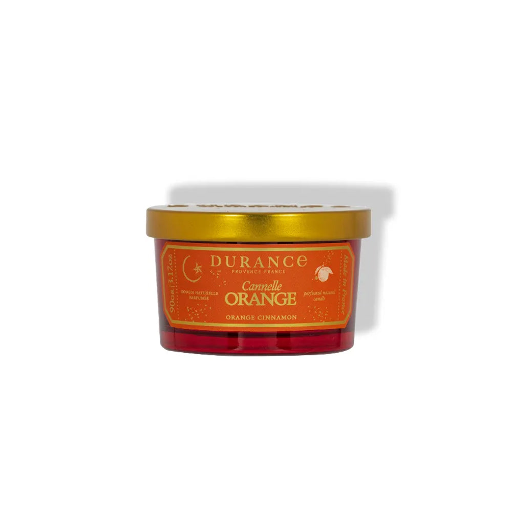 Durance - Geurkaarsje Small - Orange Cinnamon