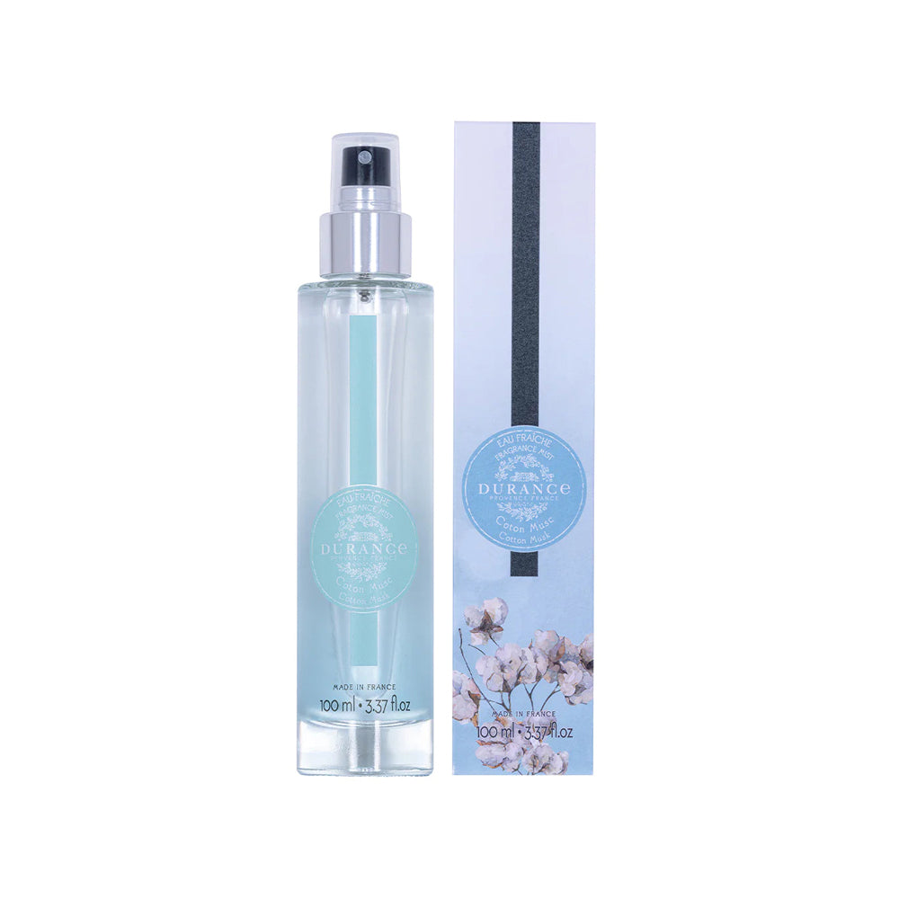100 ml Durance hair & body mist in de geur cotton musk.