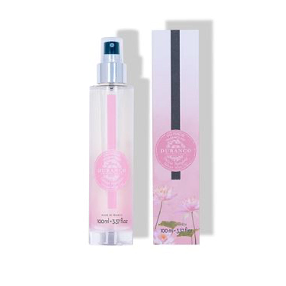 100 ml Durance hair & body mist in de geur Delicate Nympheas.