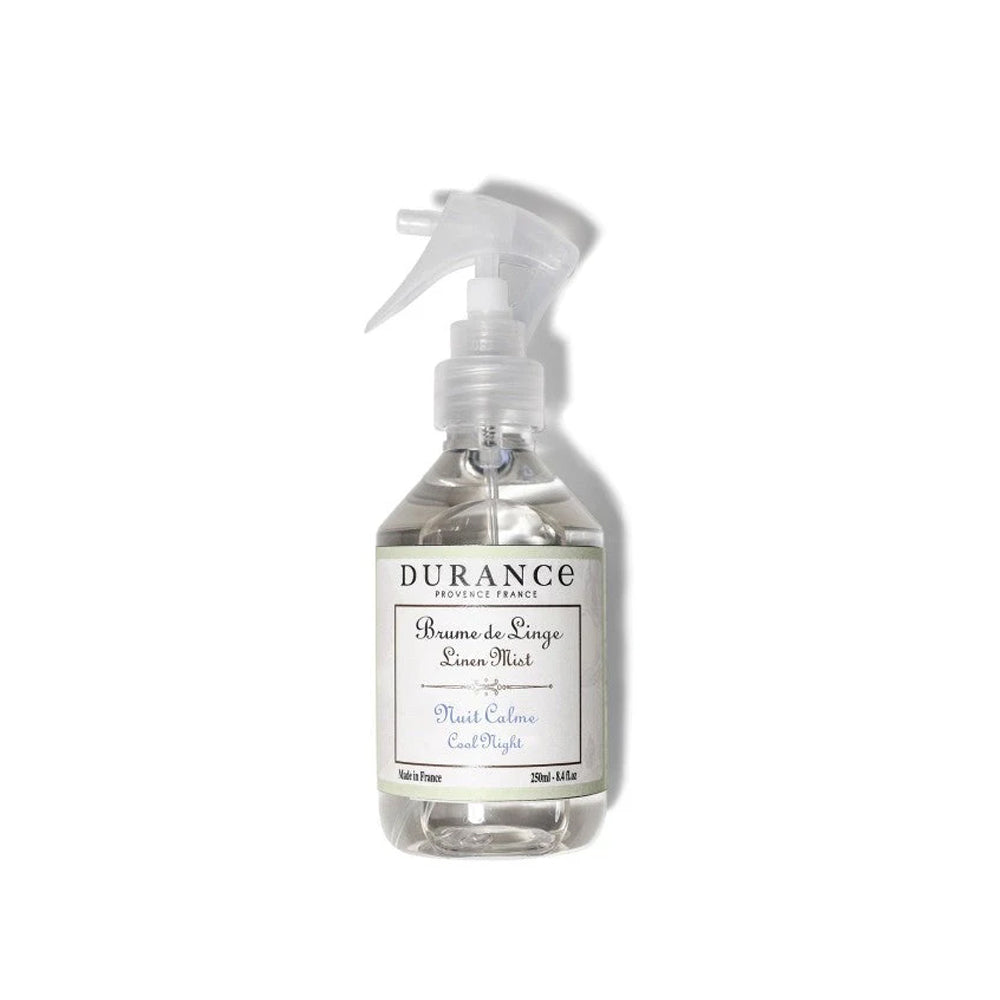 250 ml Durance linenspray in de geur Cool Night.
