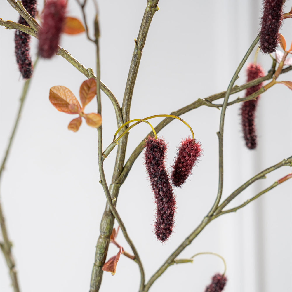 Zijden Bloemen - Silk-ka - Elsentak Bordeaux