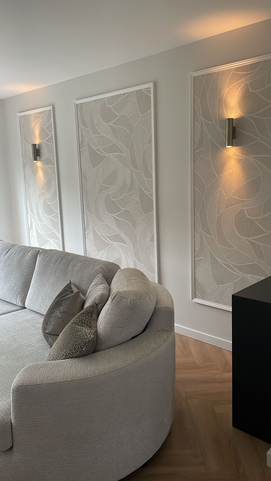 sierlijsten met Arte Manila spiral behang