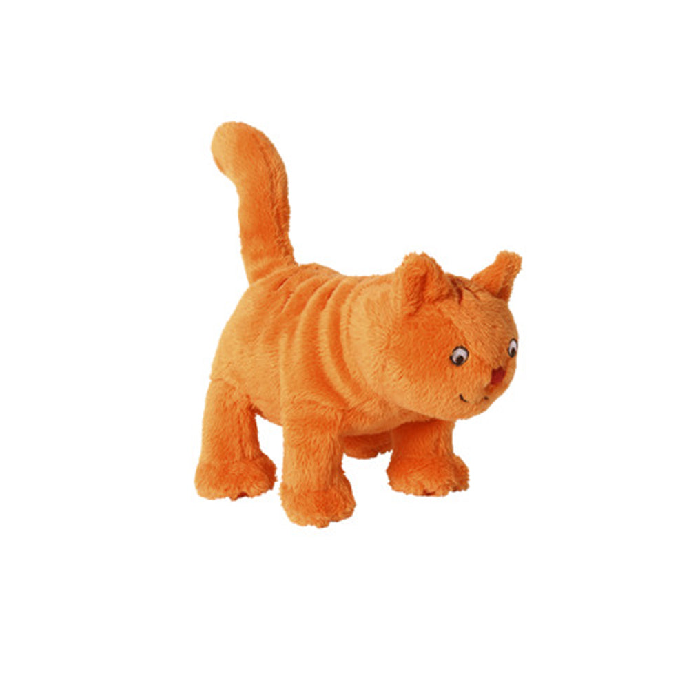 Kleine, oranje Dikkie Dik Knuffel van het merk Happy Horse.