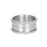 Zwarte Limited Edition IXXXI basisring voor dames in 10 mm breedte.