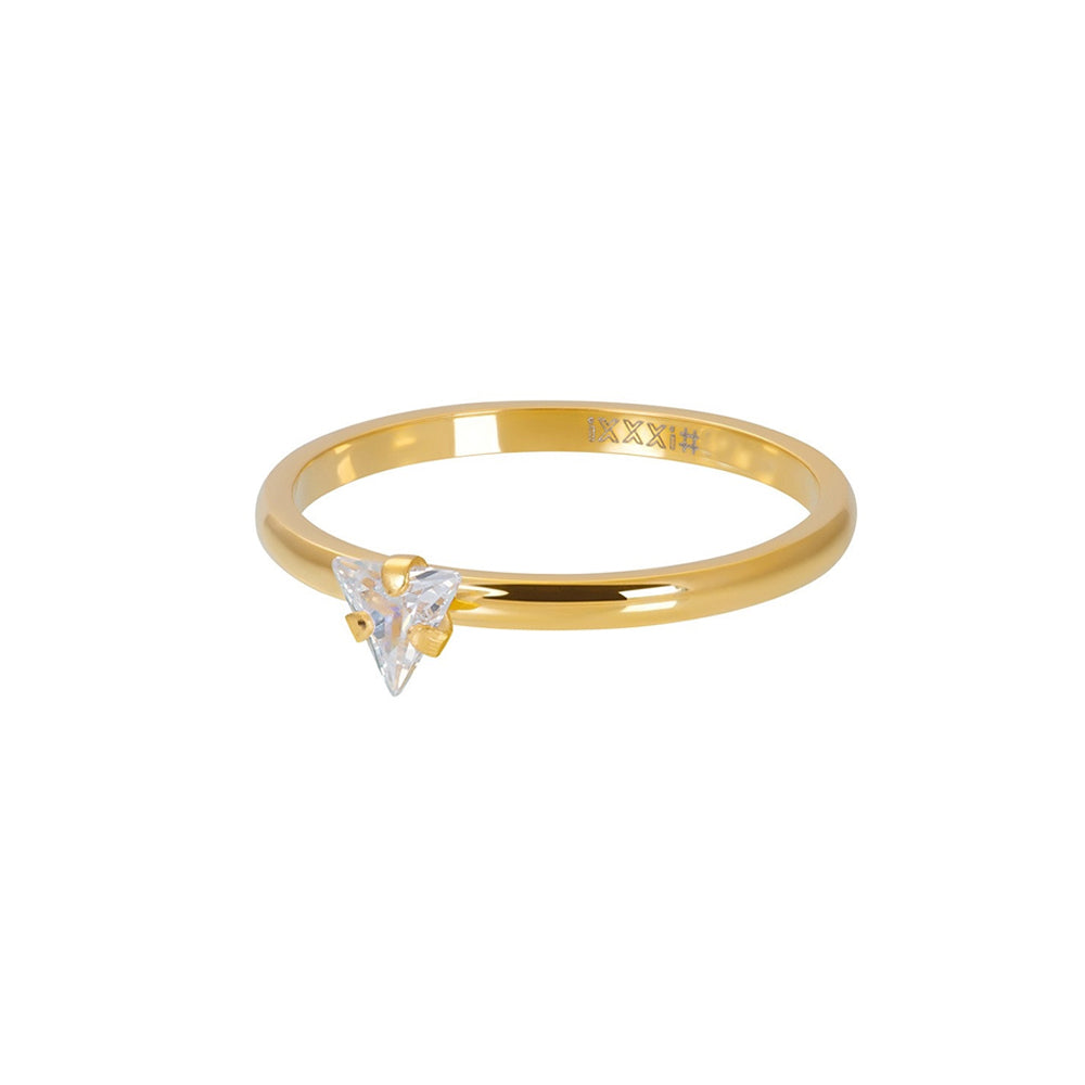 IXXXI vulring - Triangle Crystal Stone Gold