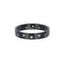 Zwarte IXXXI dames vulring met zilveren zirconia steentjes