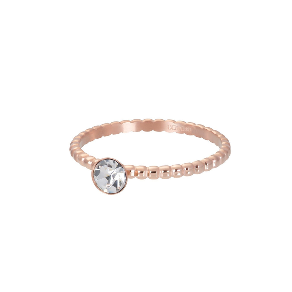 IXXXI vulring - Ball With Crystal Stone Rosé