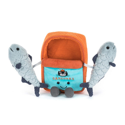 Jellycat - Knuffel - Amuseables Sardine Tin