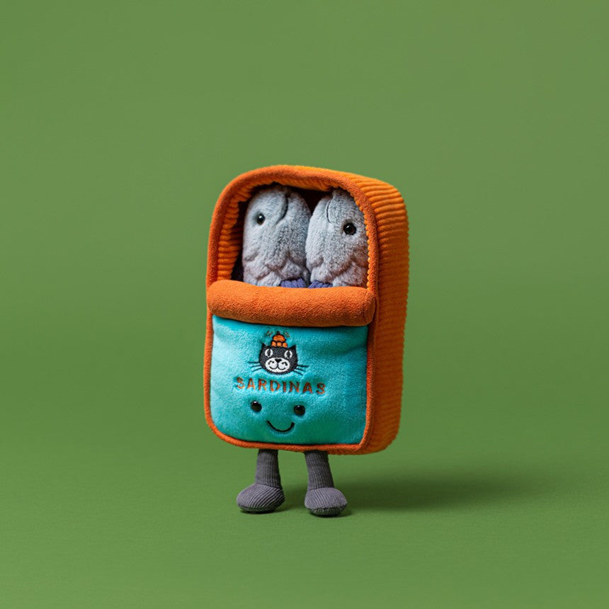 Jellycat - Knuffel - Amuseables Sardine Tin