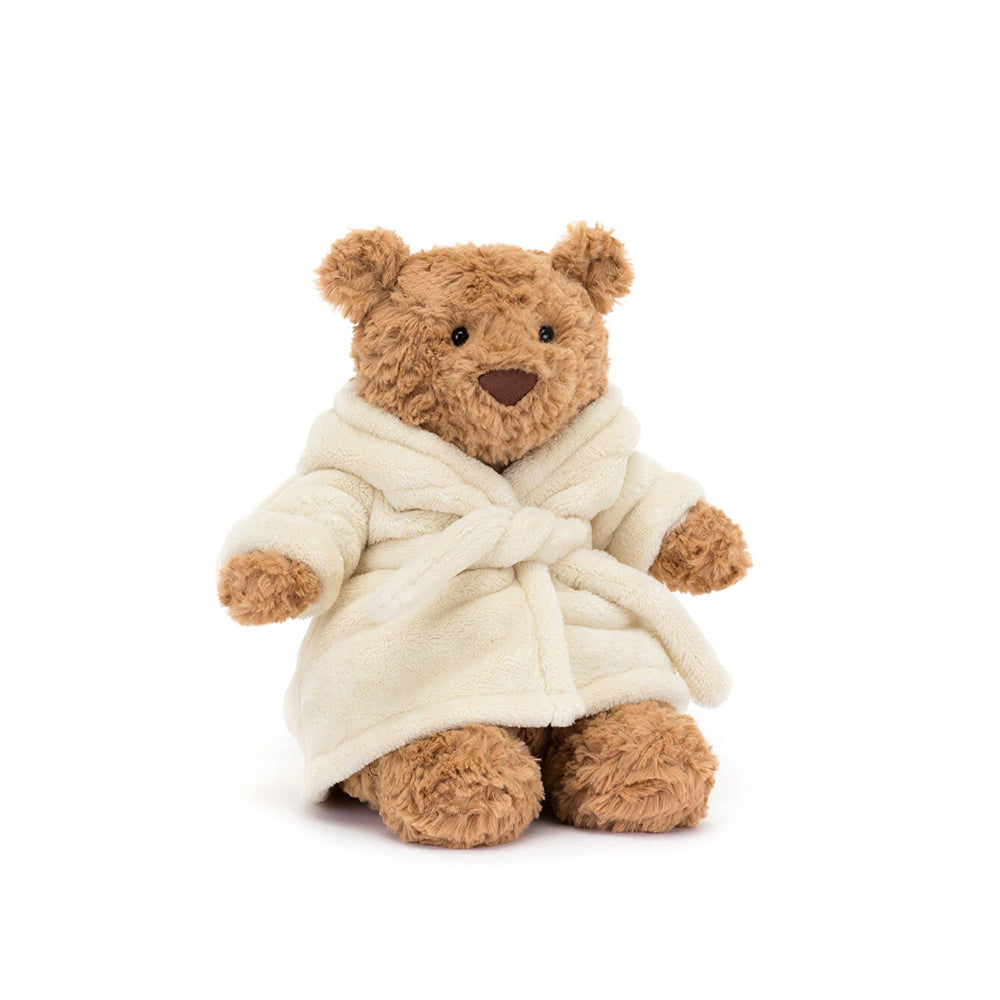 Jellycat - Knuffel - Bartholomew Bear Bathrobe Outfit