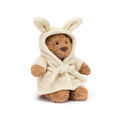 Jellycat - Knuffel - Bartholomew Bear Bathrobe Outfit