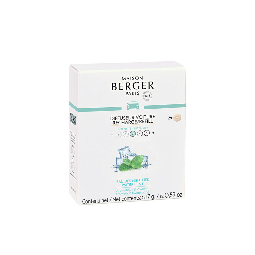 lampe berger autoparfum navulling in de geur water mint