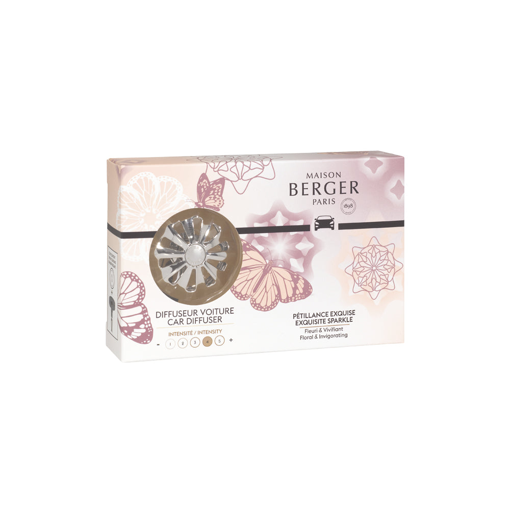 Lampe Berger - Giftset Autoparfum - Lilly - Exquisite Sparkle