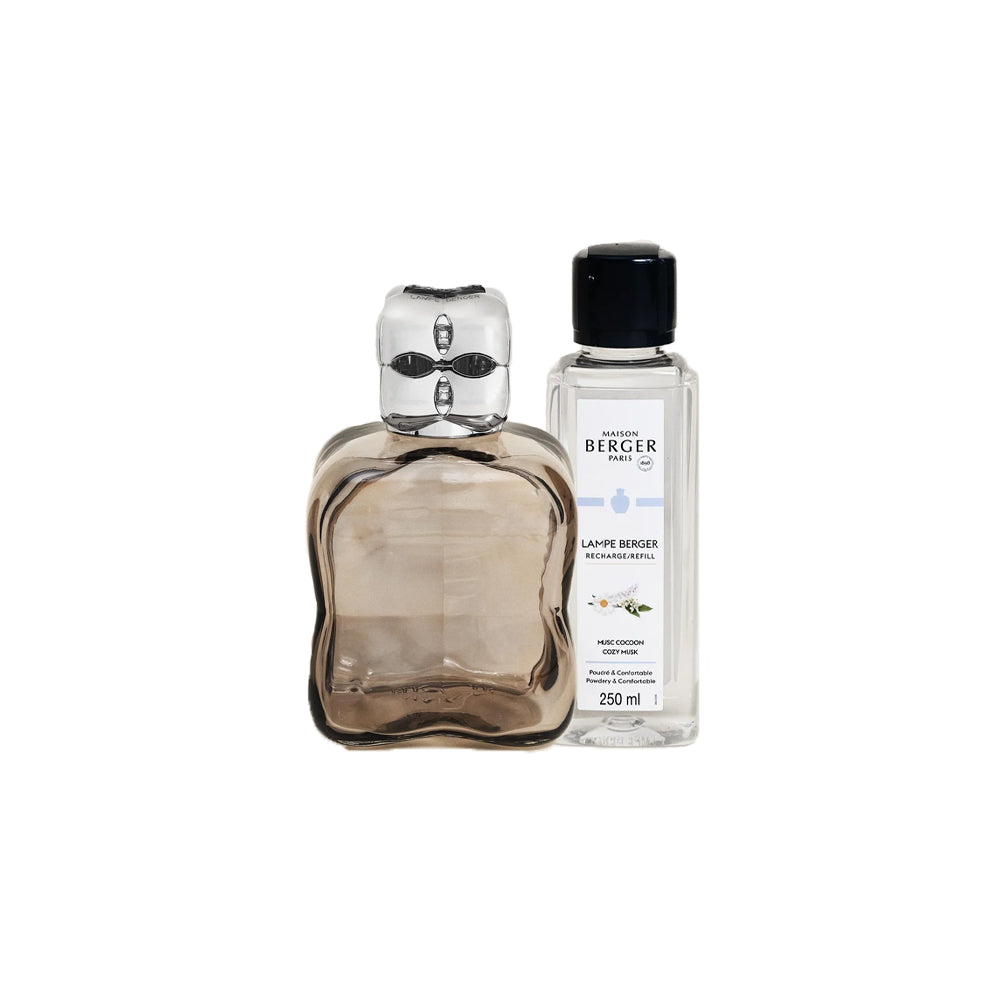 Lampe Berger - Giftset - Cosy Marron