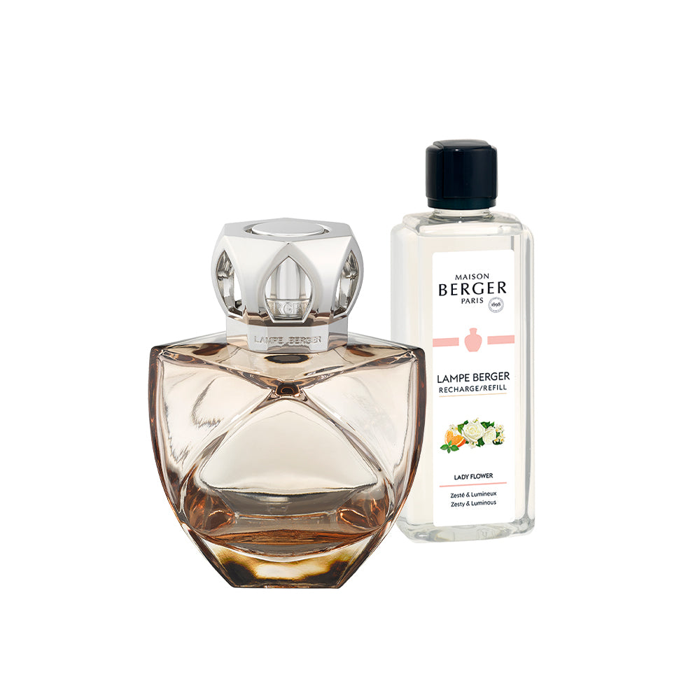 lampe berger eternity nude inclusief 250 ml huisparfum lady flower