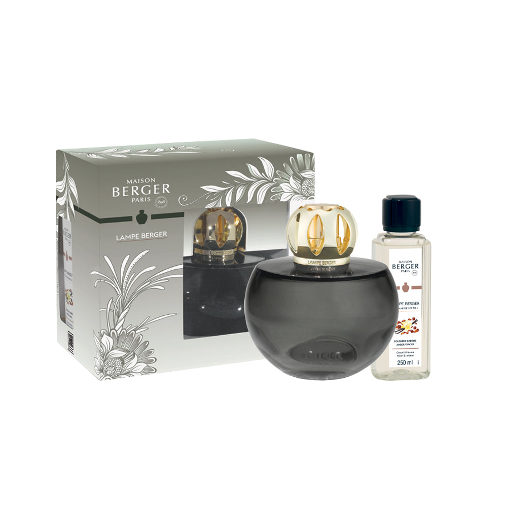 Lampe Berger - Giftset - Holly Gris Mousse