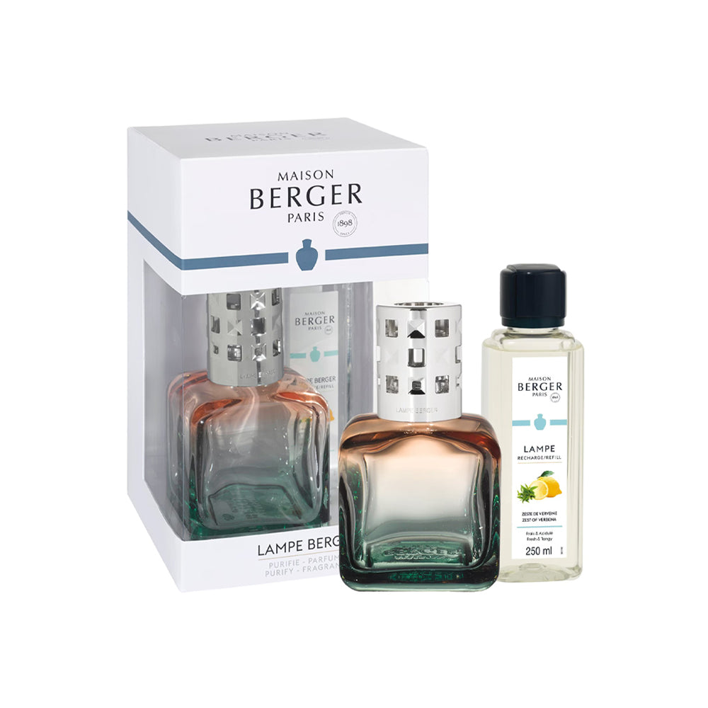 Lampe Berger - Giftset - Glacon Peche Verte