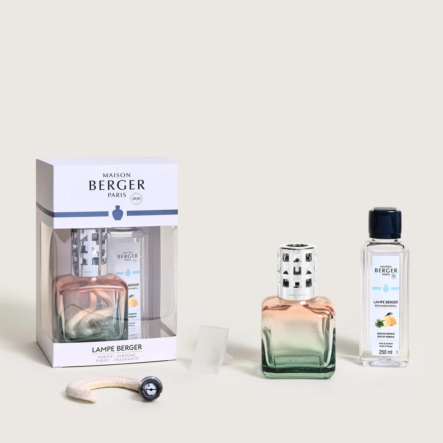 Lampe Berger - Giftset - Glacon Peche Verte